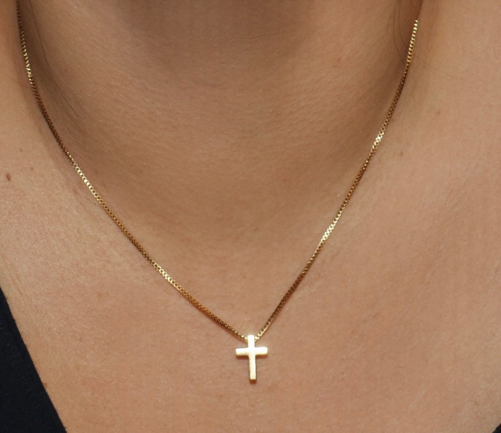 Mini Cross Necklace