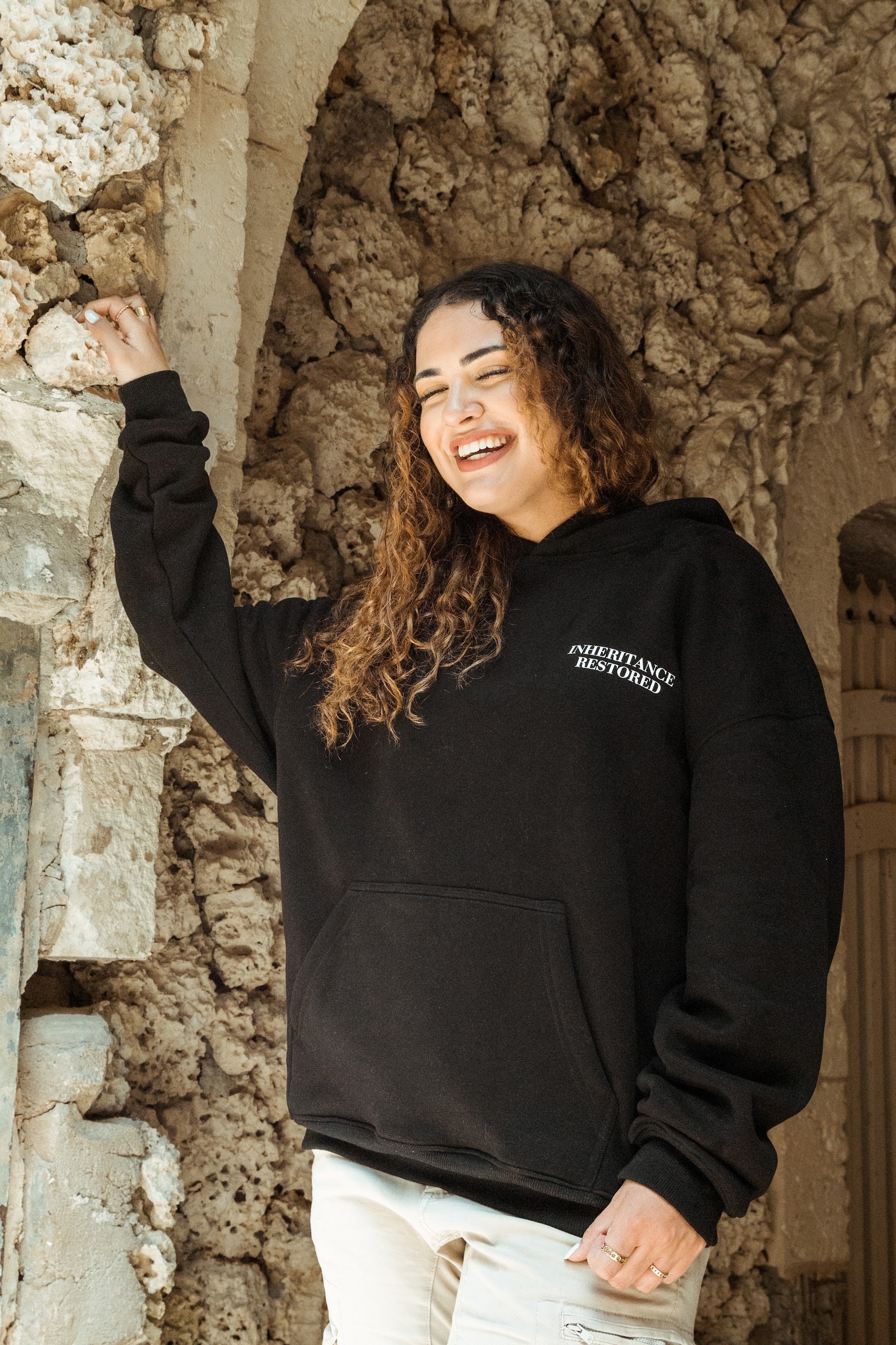 God Is Doing A New Thing Black Unisex Hoodie